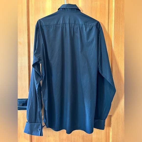 BOSS Hugo Boss Men’s Black Button Down Dress Shirt. Size 17 neck - Picture 10 of 10